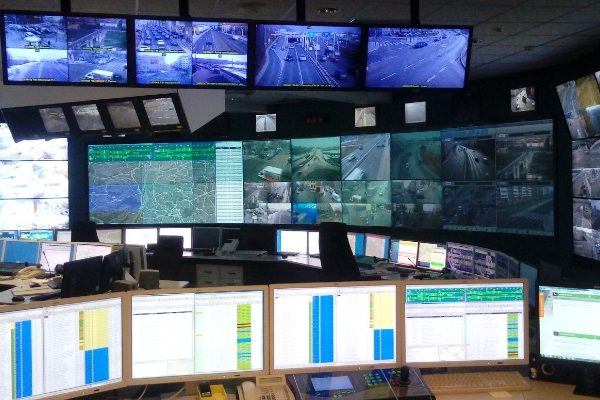 The main traffic control centre of Prague