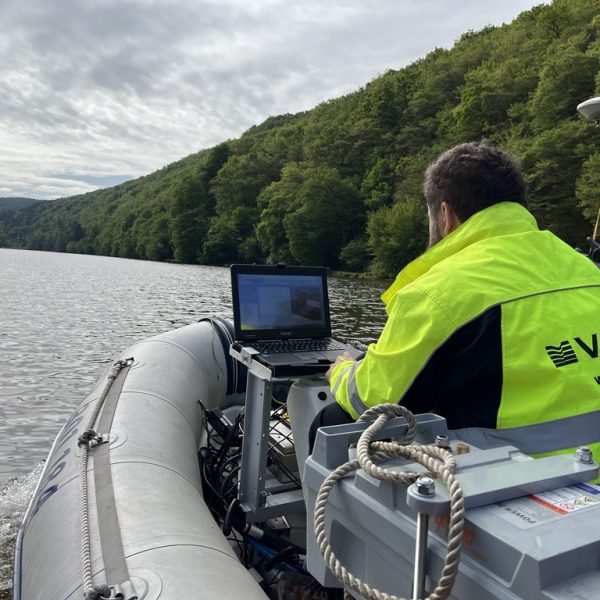 Measurements on the Sázava River show the sediment extraction progress