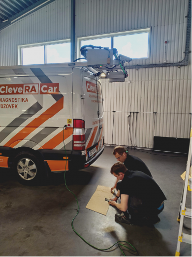 CleveRA Car: přípravy